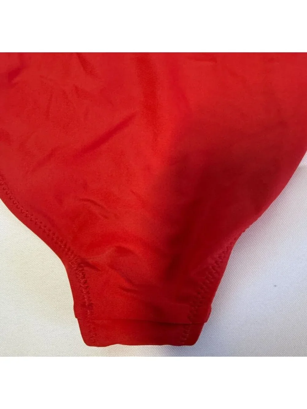 Wild Fable Red Bikini‎ Bottom Side Tie Low Rise Extra High Leg Cheeky Medium NWT